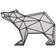 Вешалка-органайзер bear, Kikkerland, черный, арт: HH23