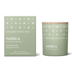 Свеча ароматическая fjord с крышкой, 65 г (новая) S K A N D I N A V I S K SK20201 Skandinavisk
