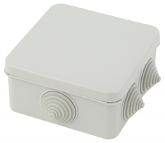 Распаячная коробка ЭРА KORz-100-100-50-6gv откр уст КОР 100х100х50мм IP55 (Б0055757) ERA