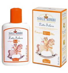 Солнцезащитное молочко с высоким фактором защиты spf 30 (sole bimbi) - 125 мл Helan