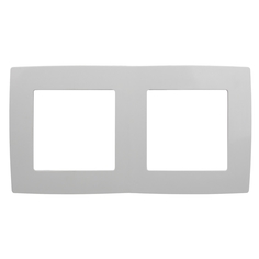 Рамка на 2 поста (белый) Эра 12-5002-01 (Б0014751) ERA