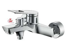 Смеситель для ванны Haiba HB60595 с коротким изливом, хром