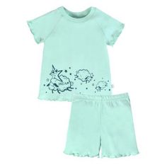 Пижама для девочек Мамуляндия 22-6006 Ассорти 22 цв. зеленый р. 98