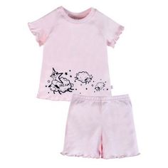 Пижама для девочек Мамуляндия 22-6004 Ассорти 22 цв. розовый р. 110