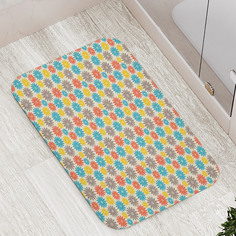 Коврики для ванной и туалета bath_107078 Красочные маргаритки Joy Arty