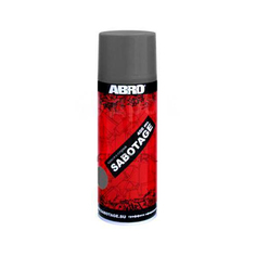 Краска автомобильная аэрозоль "Серый 301" ABRO SABOTAGE 400 мл