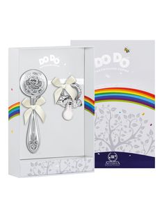 Набор для малышей АргентА DODO "Ангел" (2 предмета пустышка+Погремушка АргентА)