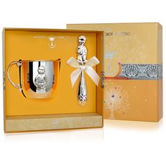 Набор для малышей АргентА "Мальчик" (2 предмета Погремушка АргентА + кружка)