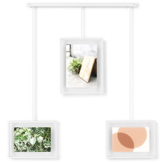 Панно для фотографий exhibit с 3 рамками, Umbra, белый, арт: 1016057-660
