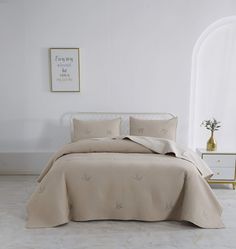 Покрывало Sofi De Marko Жаклин 160 х 220 см бежевое