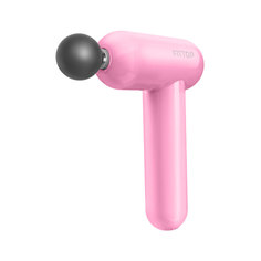 Перкуссионный массажер Fittop SuperHit Mini Percussion Gun розовый No Brand