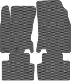 Коврики Allmone "ЕВА/ЭВА/EVA" Nissan Qashqai II (J11 Япония) (2013 - 2016), серый, 4 шт.,