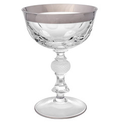 Креманки/мартинки 300 мл 2 шт Crystalite Bohemia "Джесси /Платина" / 095057