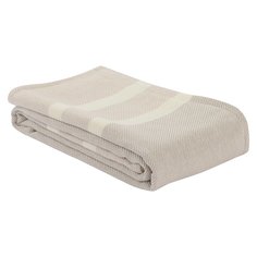 Покрывало базовое бежевого цвета из коллекции ethnic, 230х250 см Tkano