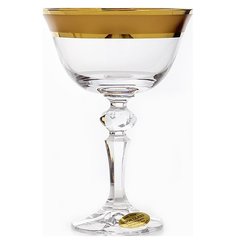 Креманки, икорницы, розетки, соусники Šampaň Laura 180ml 2ks gold/mat/saf Лаура Union Glass