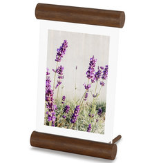 Фоторамка scroll 10 х 15 см светлый орех, Umbra, светлый орех, арт: 1016767-1055