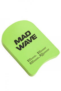 Доска для плавания Mad Wave Kickboard Kids зеленый