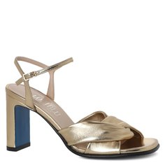 Босоножки женские Loriblu золотистые