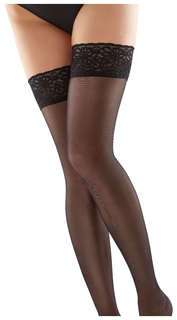 Чулки Pretty Polly Day To Night на силиконе черные S-M 2 пары