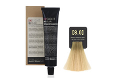 Крем-краска для волос INCOLOR INSIGHT 8.0 Светлый блондин натуральный 100 мл