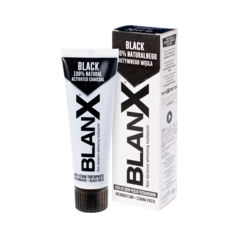 BlanX Black Charcoal 75 ml Отбеливающая зубная паста с углем 75 мл.