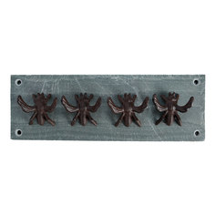 Вешалка настенная Esschert Design "Пчелы" BEE011 , 4.7 x 29.7 x 10.2 см