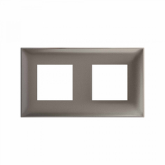 DKC Avanti Серый жемчуг Рамка 4 модуля