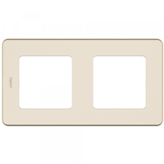 Legrand INSPIRIA Слоновая кость Рамка - 2 поста