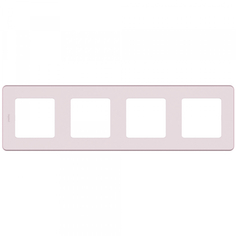 Legrand INSPIRIA Розовый Рамка - 4 поста