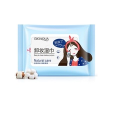 Влажные салфетки Bioaqua для снятия макияжа, 25 шт