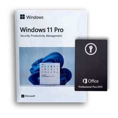 Microsoft Windows 11 Pro (BOX) + Microsoft Office 2019 Pro Plus