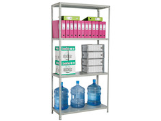 Стеллаж металлический Profsafe PS 200KD/100x30/4, Универсальный, 100x30x200 см, 4 полки