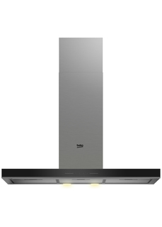 Вытяжка встраиваемая Beko BHCB93640BH серебристый