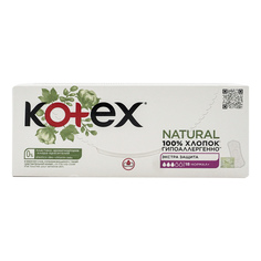 Прокладки ежедневные Kotex Natural нормал+ 18 шт