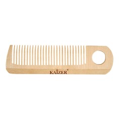 Гребень для волос Kaizer деревянный без ручки 1 шт Kaiser