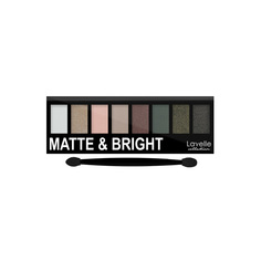 Тени для век Lavelle MATTE&BRIGHT 8-ми цветные т.03