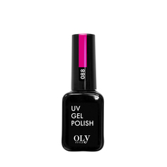 Гель-лак для ногтей Oly Style 036 малиновый с глиттером 088 Сочный розовый