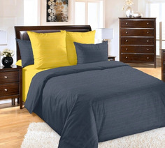 Комплект постельного белья Mercury Home Солнечный дождь 2-спальный желтый