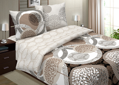 Простыня Mercury Home Маккиато 1.5 СП 145x214 Поплин