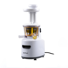 Соковыжималка шнековая Kitfort KT-1101 white