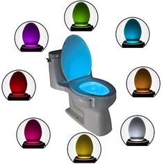Подсветка для унитаза LED с датчиком движения LIGHT BOWL, 8 цветов Good Store24