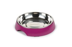 Миска для кошек Beeztees Smickle розовая 420мл*18*18*3см