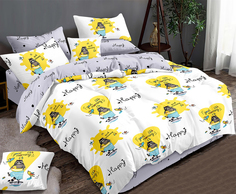 Простыня из компаньона на резинке Mercury Home Енотик Евро/Евро макси 220x240 Поплин