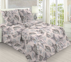 Простыня Mercury Home Стайка бабочек 1.5 СП 145x214 Бязь
