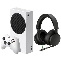 Игровая приставка Microsoft Xbox Series S 512GB + проводная гарнитура XBOX