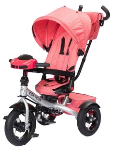 Трехколесный велосипед KIDS TRIKE LUX 6088A12M 12"/10" КОРАЛЛОВЫЙ