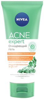 Очищающий гель для лица Nivea ACNE EXPERT, 400 мл