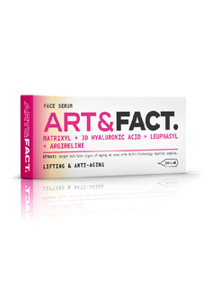 Сыворотка под мезороллер для лица ART&FACT с пептидами, гиалуроновой кислотой