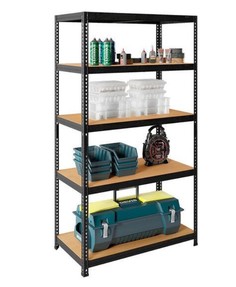 Стеллаж Практик SBL 180KD пол.:5 разборная 1803x900x450мм антрацит (S24499373409)