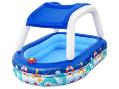 Бассейн надувной с навесом от солнца Sea Captain Family Pool Bestway 54370 8943
